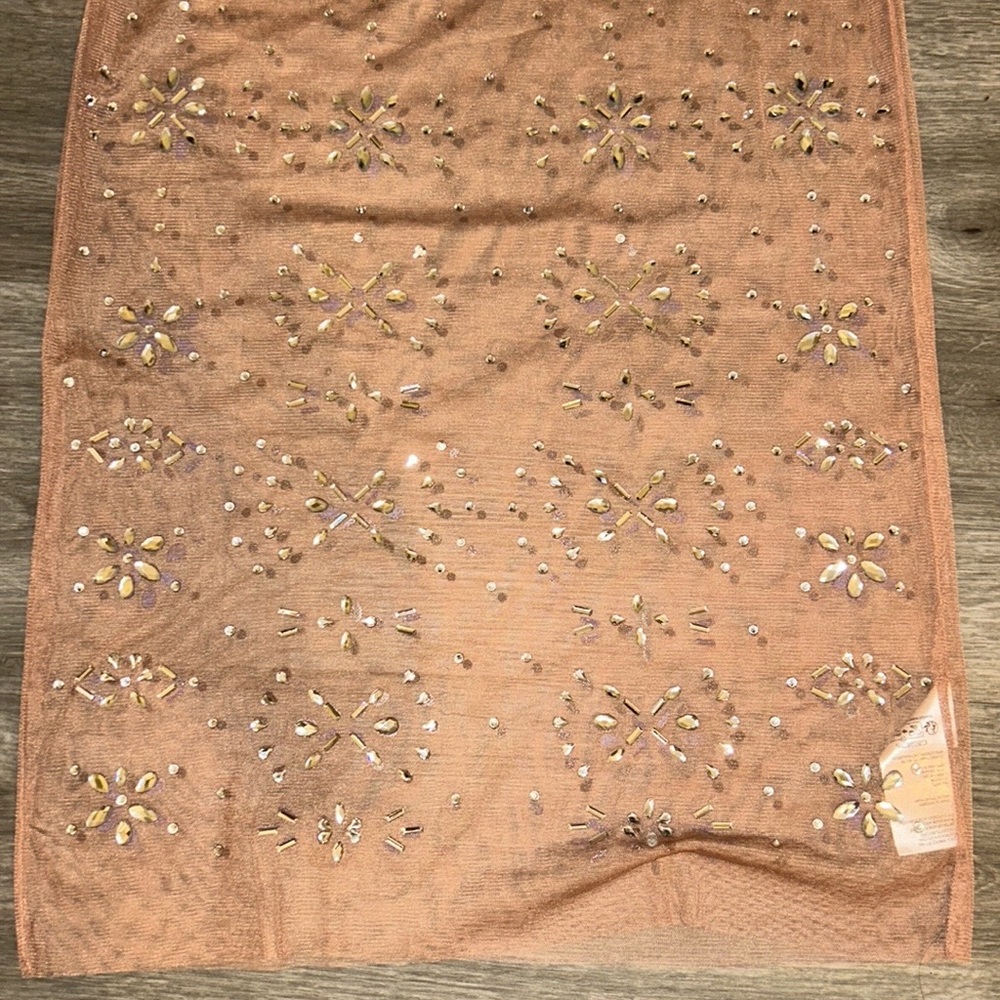 By Anthropologie Crystal Sheer Maxi Skirt - Picture 12 of 13